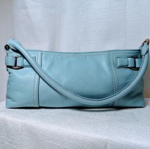 Ann Taylor Mini Leather Hand Bag